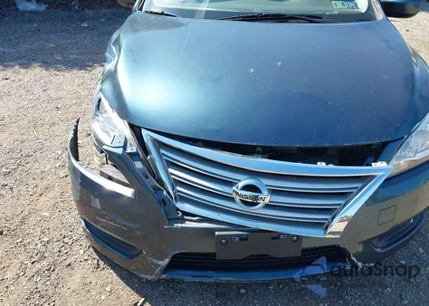 2015 Nissan Sentra Sv из США, поврежденный, VIN 3N1AB7AP9FY248395